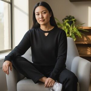 One A Orange and White Label